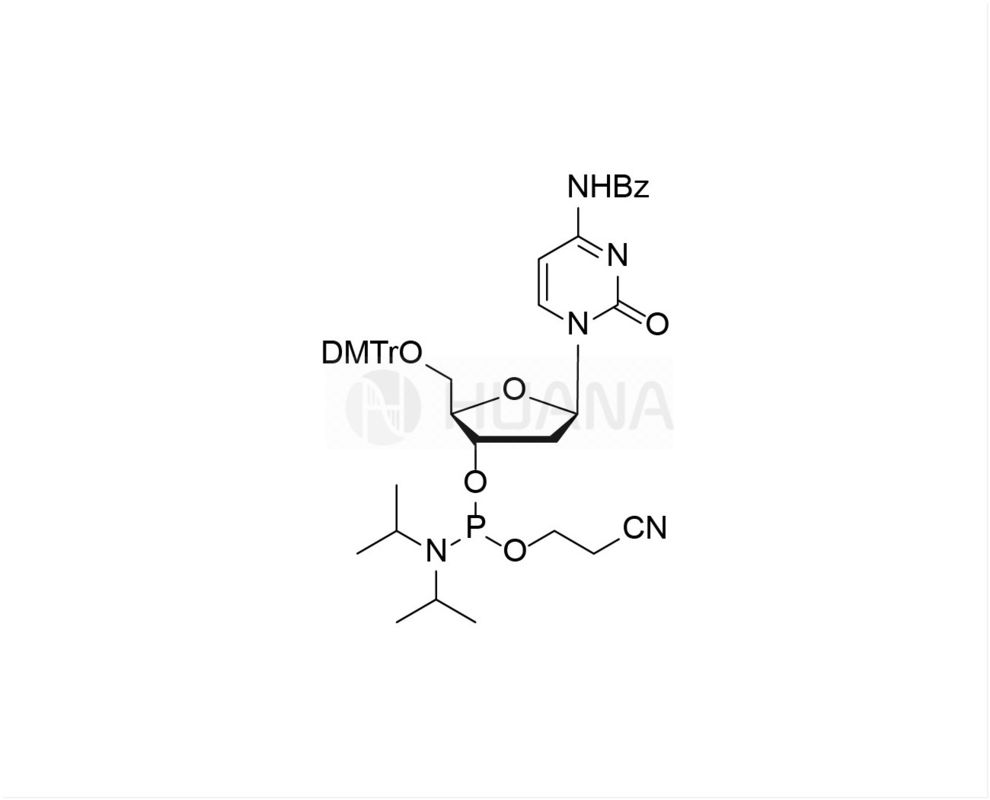 DMTr-dC(Bz)-3'-CE-ফসফোরামিডাইট CAS: 102212-98-6 অলিগোনিউক্লিওটাইড সংশ্লেষণ ডিএনএ ফসফোরামিডাইট dC(Bz) প্রস্তুতকারক